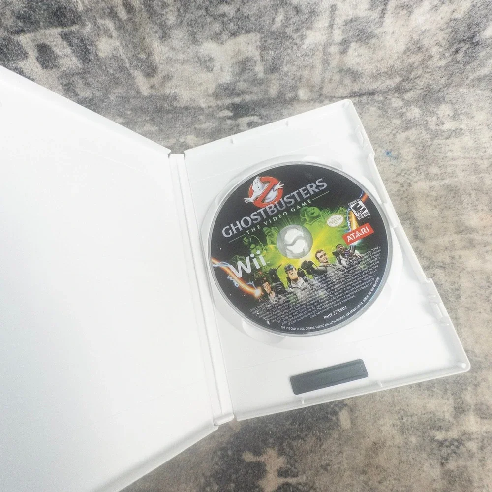 Ghostbusters The Video Game Nintendo Wii Atari 2009 Action Adventure Dan Aykroyd
